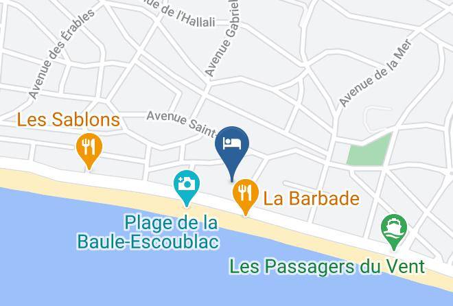 Loire Atlantique - Hotel Les Pleiades La Baule Hotel By Mileade Maps