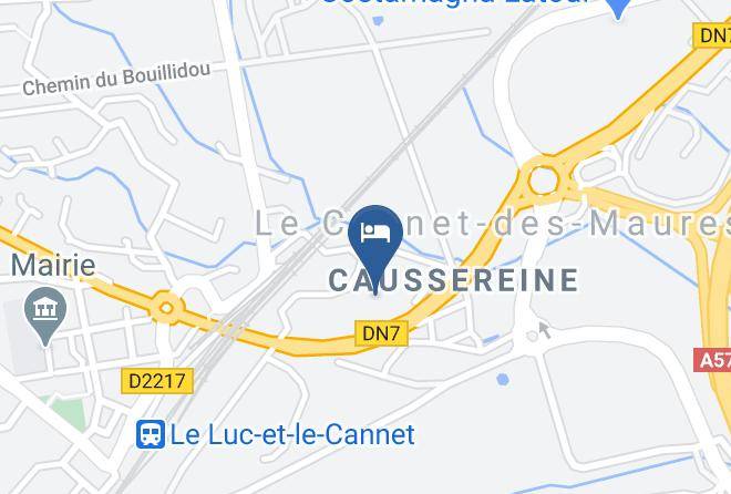 Hotel Les Portes De Provence Map