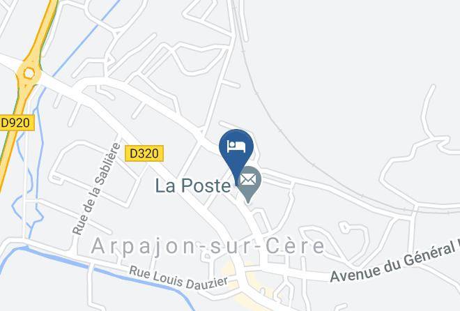 Logis Hotel Les Provinciales Rest Felix Cafe Map