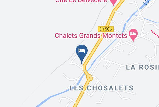 Haute Savoie - Hotel Les Randonneurs Maps