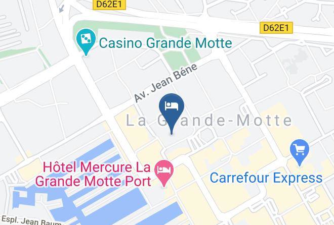 Herault - Hotel Les Rives Bleues Maps