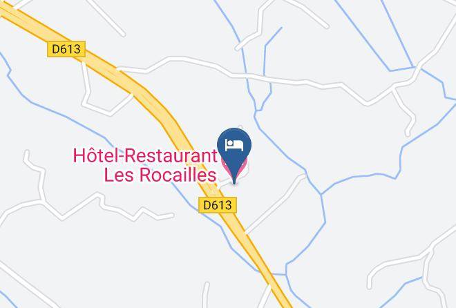 Herault - Hotel Restaurant Les Rocailles Maps