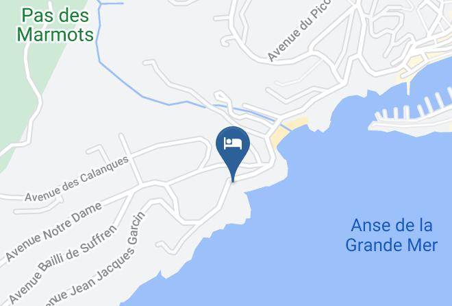 Bouches Du Rhone - Hotel Les Roches Blanches Maps