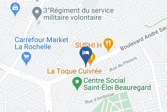 Charente Maritime - Hotel Les Rosiers Maps