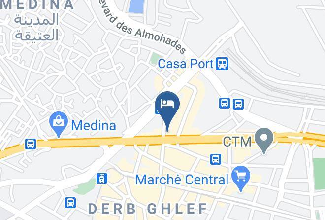 Casablanca - Hotel Les Saisons Maps