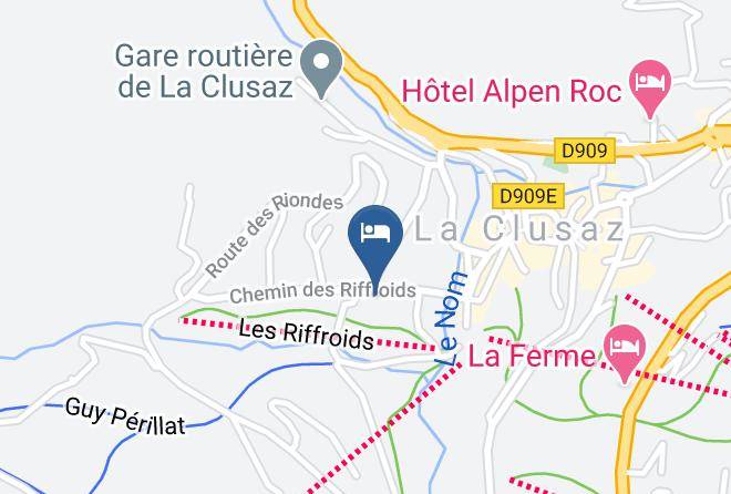 Haute Savoie - Hotel Les Sapins Maps