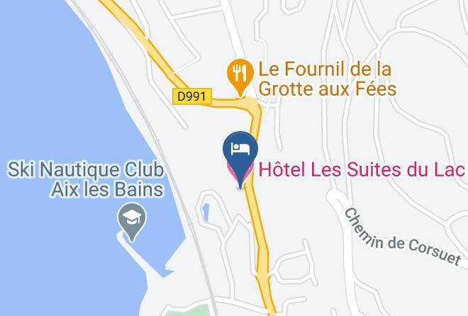 Savoie - Hotel Les Suites Du Lac Maps