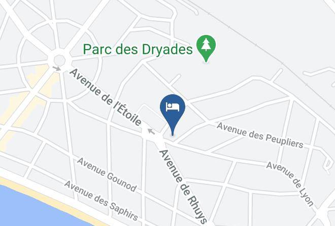 Loire Atlantique - Hotel Les Tennis Men Maps