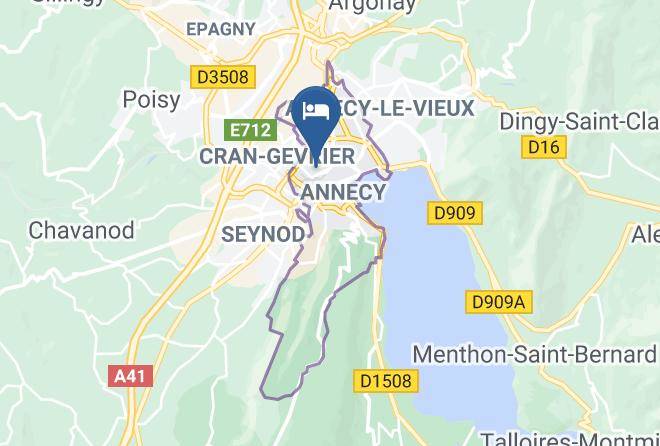 Haute Savoie - Hotel Les Terrasses Maps