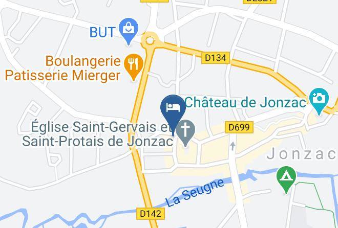 Charente Maritime - Hotel Les Thermes Maps
