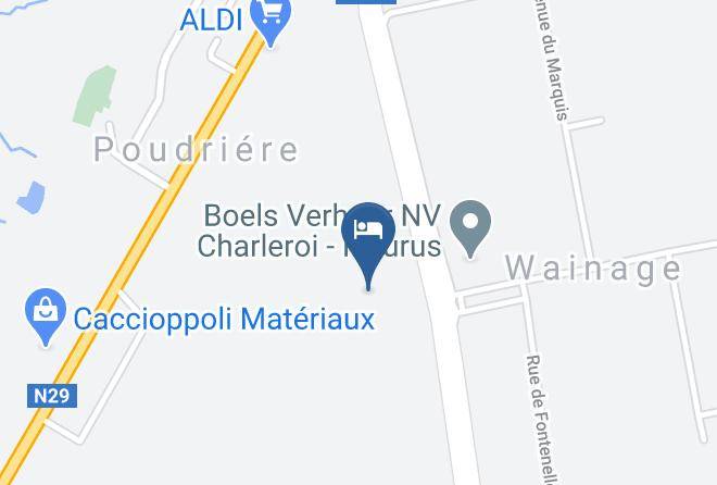 Hainaut - Hotel Les Tilleuls Maps