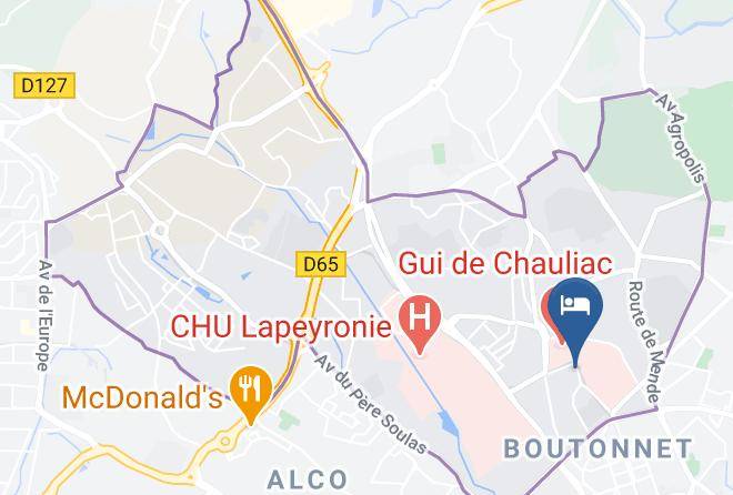 Herault - Hotel Les Troenes Maps