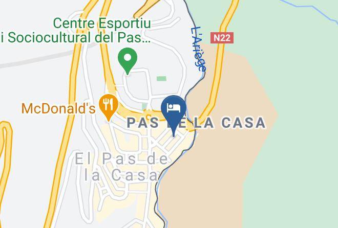 Hotel Les Truites Map