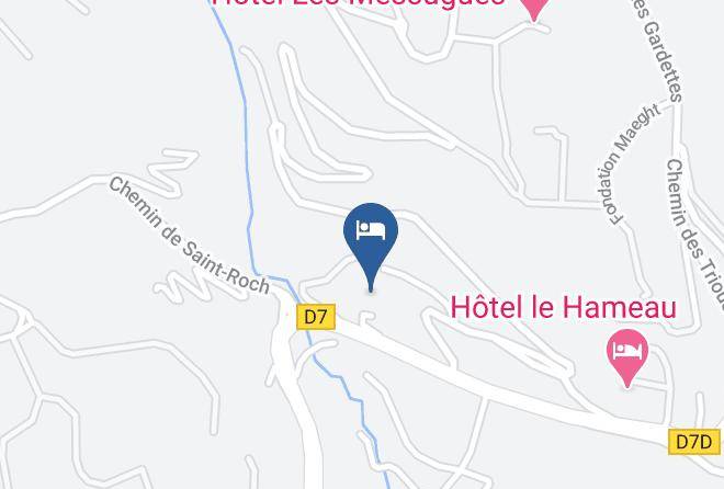 Maritime Alps - Hotel Les Vergers De Saint Paul Maps