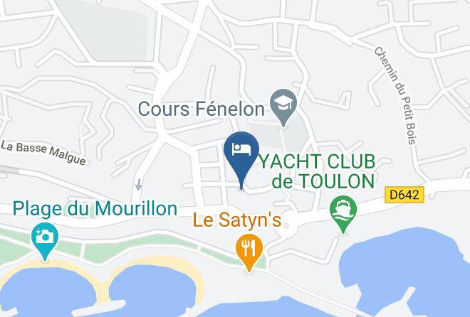 Var - Hotel Les Voiles Maps
