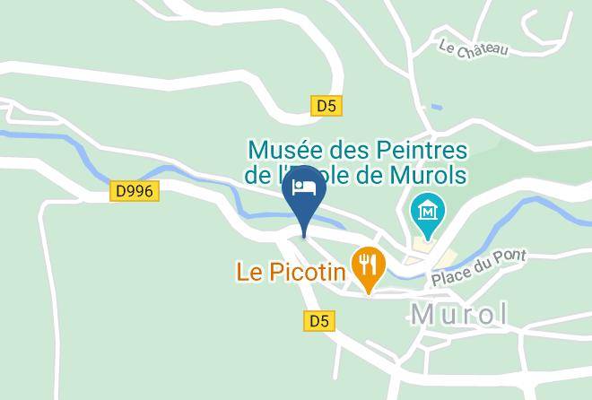 Puy De Dome - Hotel Les Volcans Maps