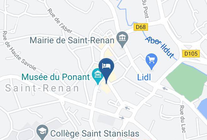 Finistere - Hotel Les Voyageurs Maps