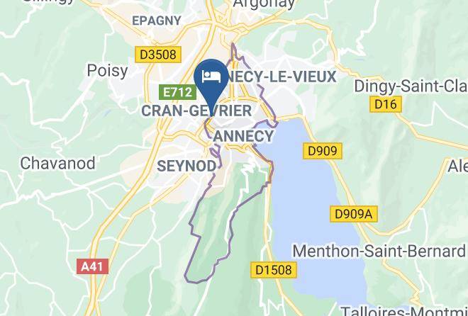 Haute Savoie - Hotel Les Z'hirondelles Maps
