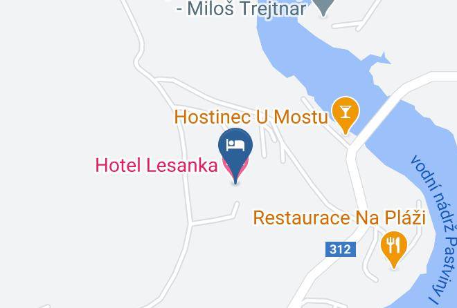 Usti Nad Orlici - Hotel Lesanka Maps