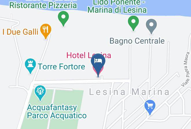 Foggia - Hotel Lesina Maps