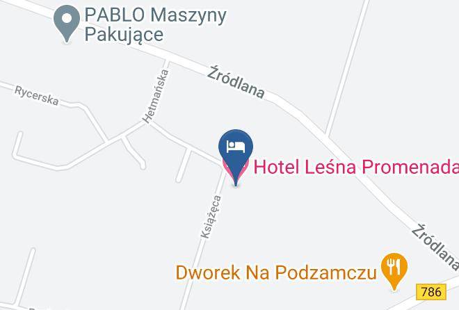 Kielecki - Hotel Lesna Promenada Maps