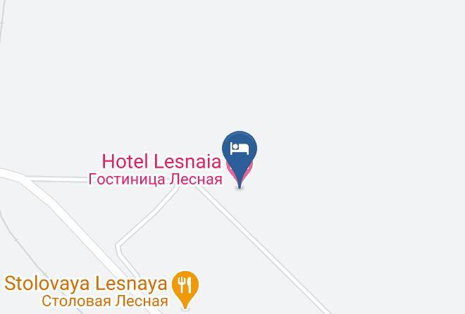 Zarechnyy - Hotel Lesnaia Maps