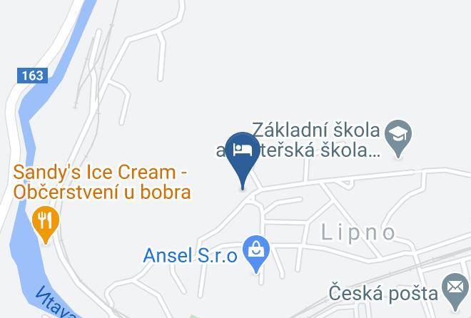 Cesky Krumlov - Hotel Lesni Krcma Maps