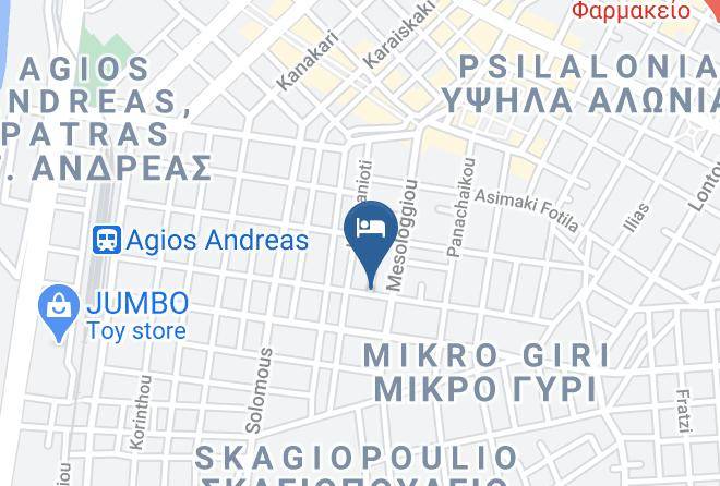 Achaea - Hotel Let Rina Maps