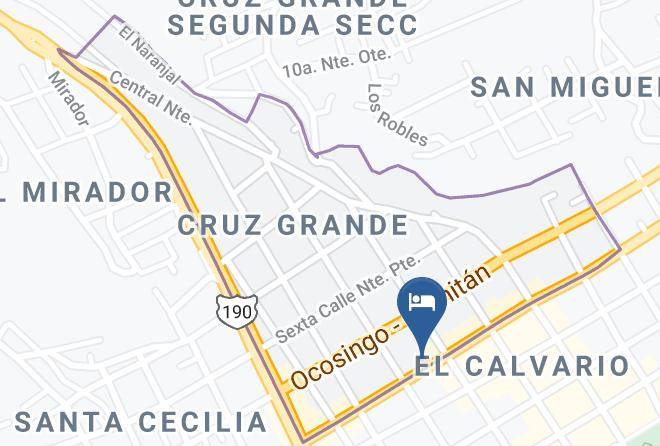 Comitan De Dominguez - Hotel Leti Maps