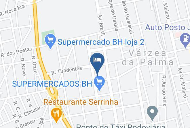 Varzea Da Palma - Hotel Leticia Maps