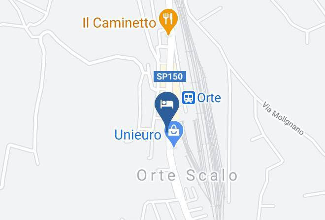 Viterbo - Hotel Letizia Maps