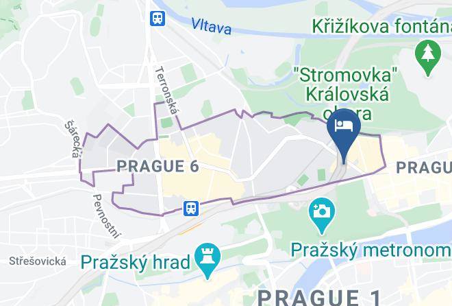 Prague - Hotel Letna Maps