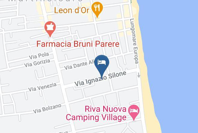 Teramo - Hotel Leuco Maps