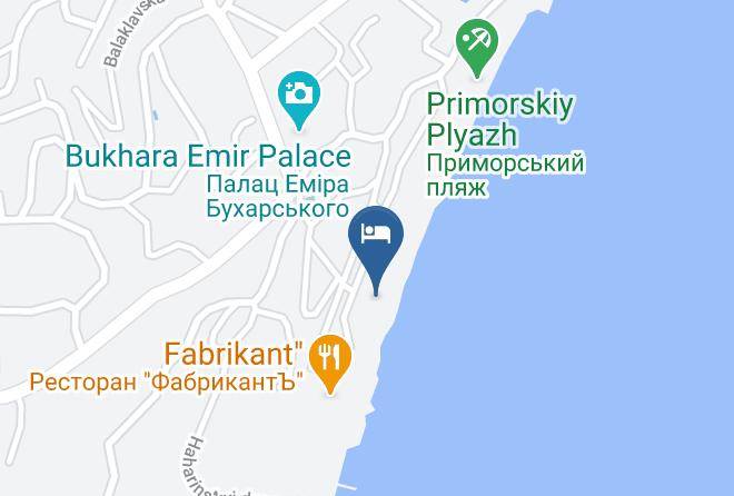 Yalta - Hotel Levant Maps