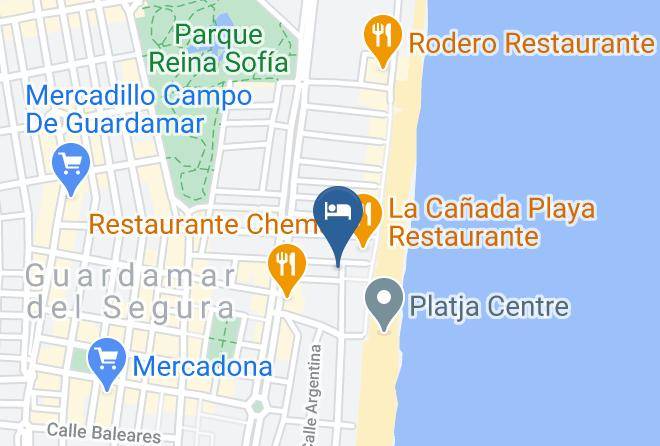 Alicante - Hotel Levante Maps