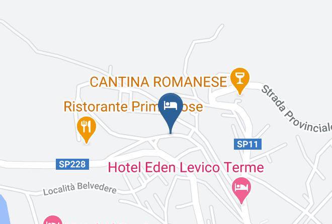 Trento - Hotel Levico Maps