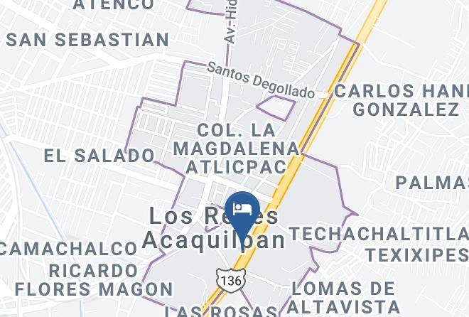 La Paz - Hotel Lexus Maps