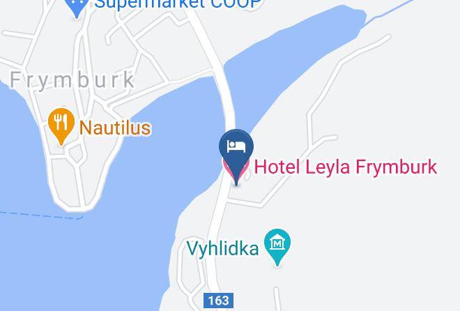 Cesky Krumlov - Hotel Leyla Frymburk Maps