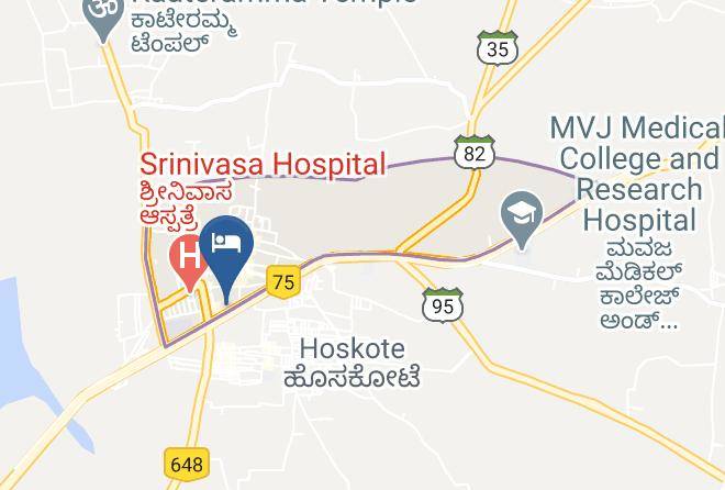 Hoskote - Hotel Lg Park Maps