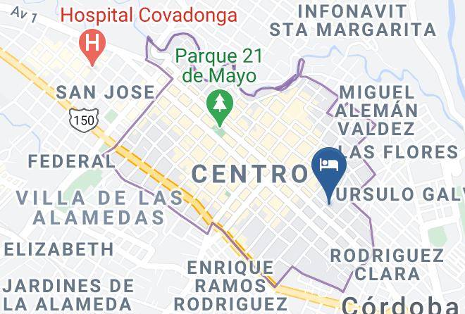 Cordoba - Hotel Lh Cordoba Maps