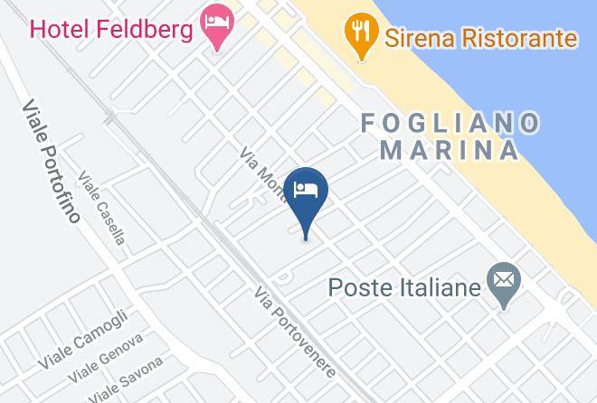Rimini - Hotel Liane Maps