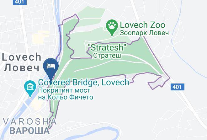 Lovech Kv Varosha - Hotel Liani Maps