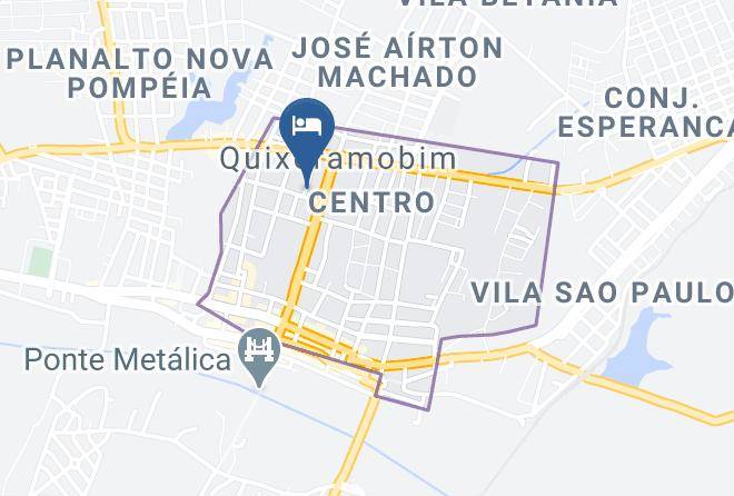 Quixeramobim - Hotel Libanesa Maps