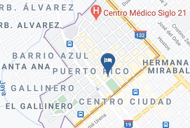 San Francisco De Macoris - Hotel Libano Maps
