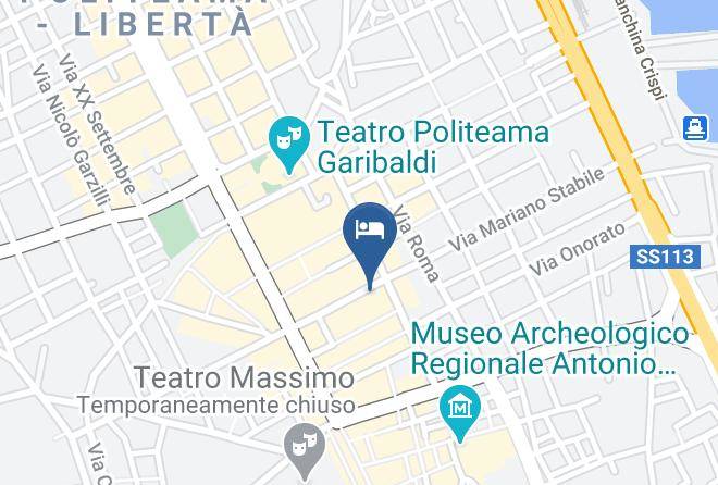 Palermo - B&b Quinto Stabile Maps