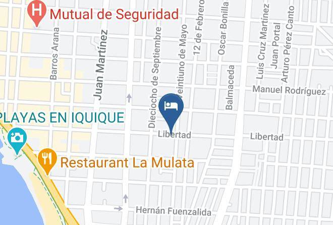 Hotel Libertad Map