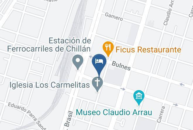 Diguillin - Hotel Libertador Bernardo O`higgins Maps