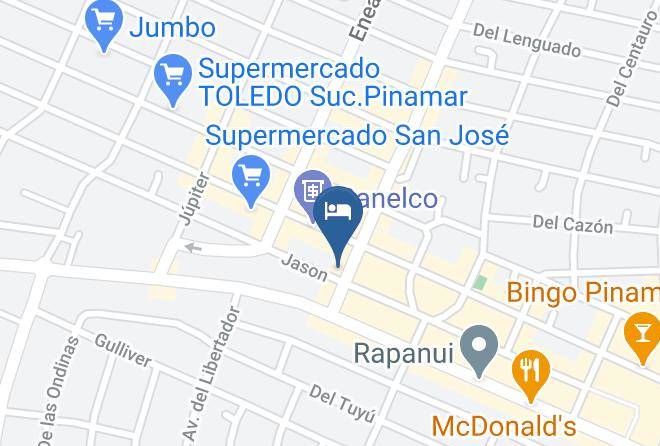 Pinamar - Hotel Libertador De Pinamar Maps