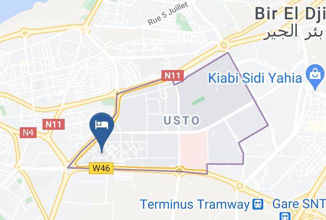 Oran - Hotel Liberte Express Maps