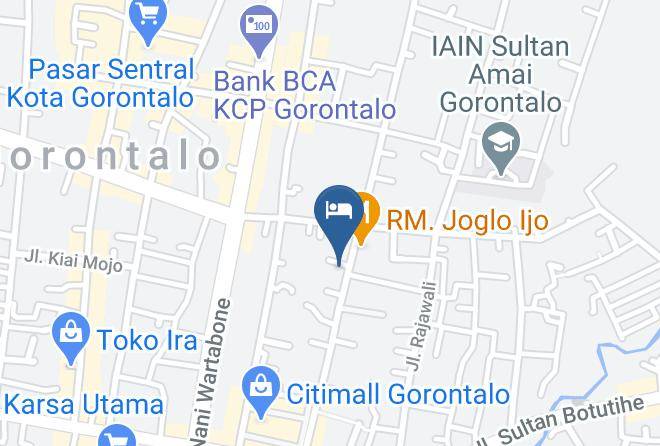Kota Gorontalo - Hotel Liberty Maps
